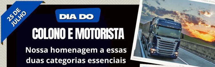 COLONO E NOTORISTA: Nossa homenagen!