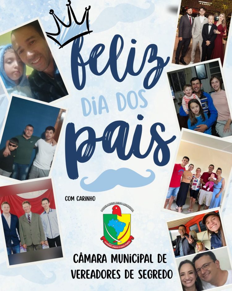 DIAS DOS PAIS: Sejam todos homenageados…