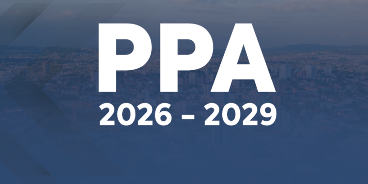 PPA 2026-2029: Audiência Pública será na terça-feira, 30/09,às 17h