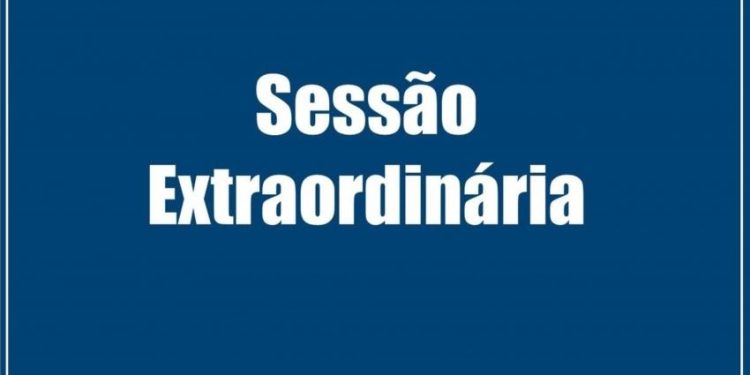 SESSÃO EXTRAORDINÁRIA: Presidente convoca vereadores para ato dia 12, segunda-feira, às 18h